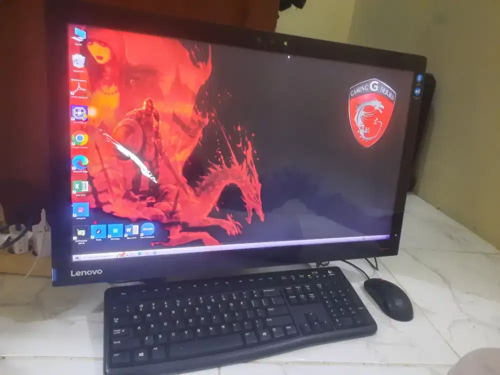 PC-GEMING(al in One Lenovo,i7-6700)Dua Vga-Gtx-4gb/Ram8gb-Hdd-1tb-27in