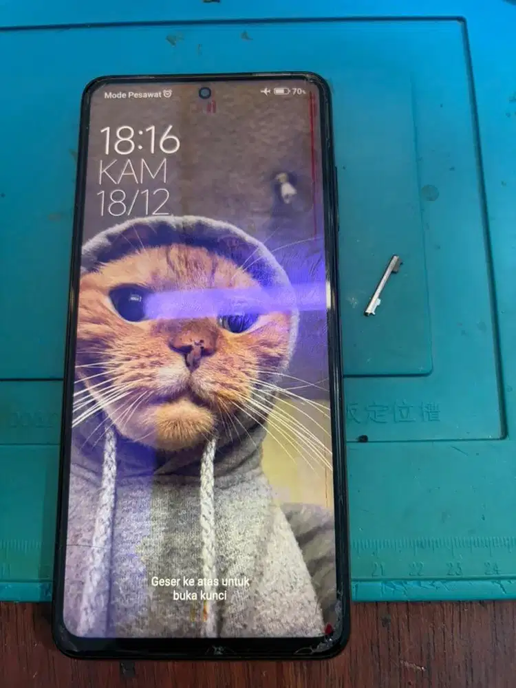 Ganti tombol luar poco x3 pro