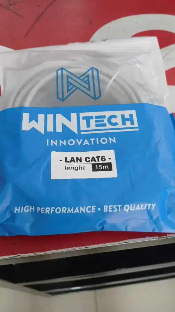 KABEL LAN UTP CAT6 WINTECH 15METER