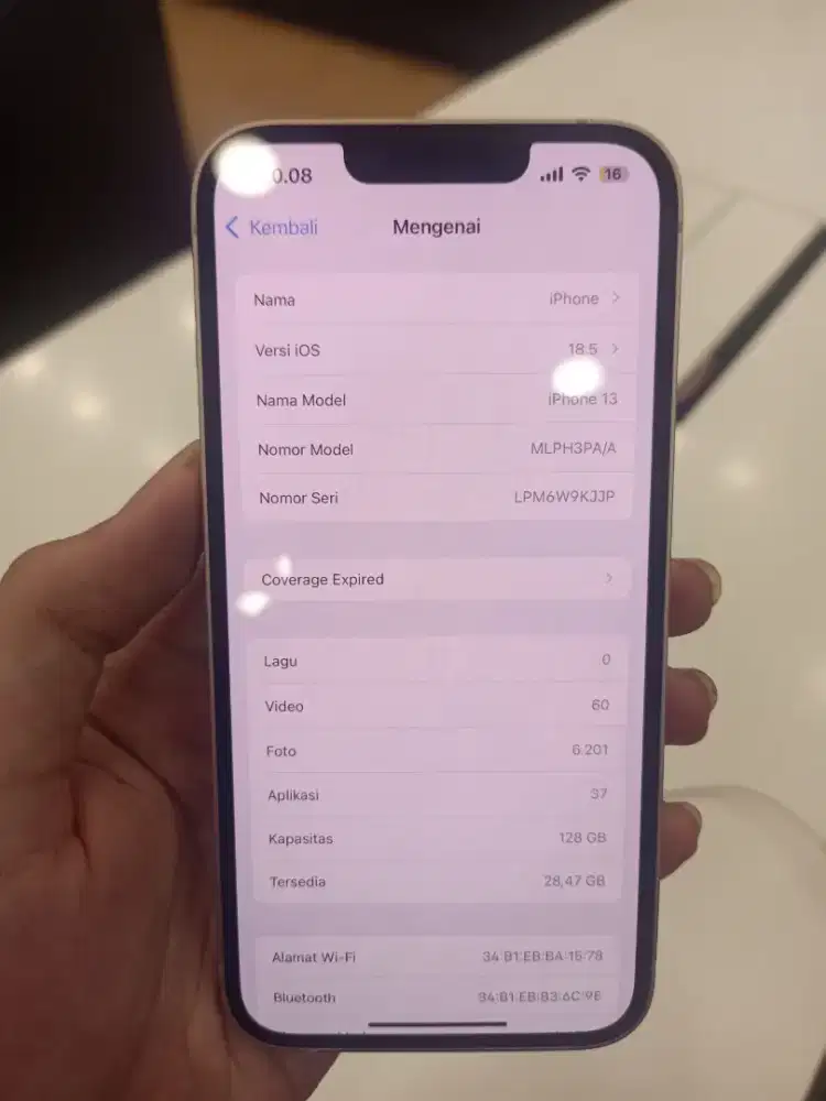 IPHONE 13 128GB PINK IBOX