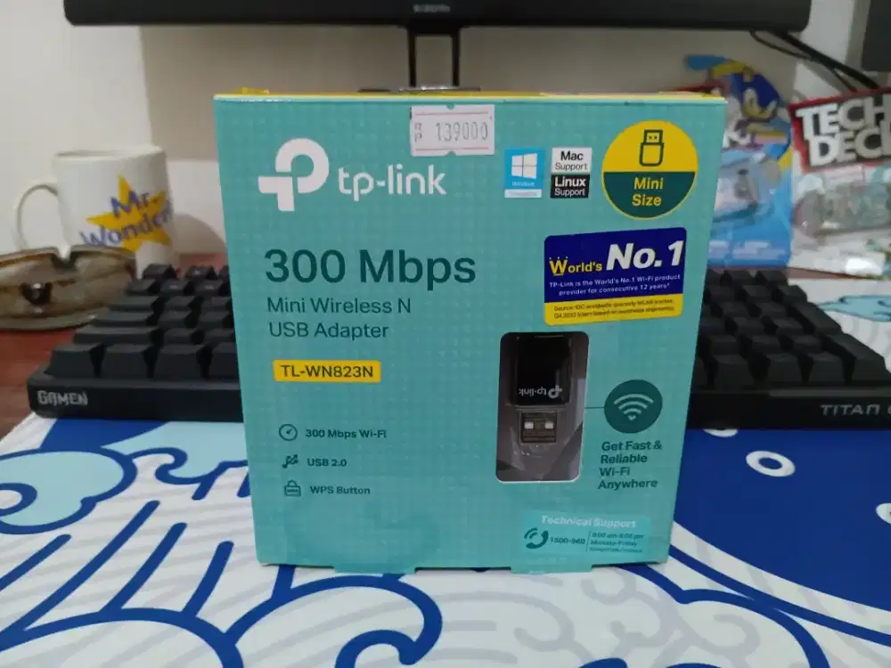 TP Link Wifi TL-WN823N 300Mbps Wifi Adapter