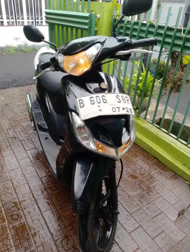 Di jual aja lg BU Yamaha mio smile 2008 pajak 2024 BB plat 2028 ganti