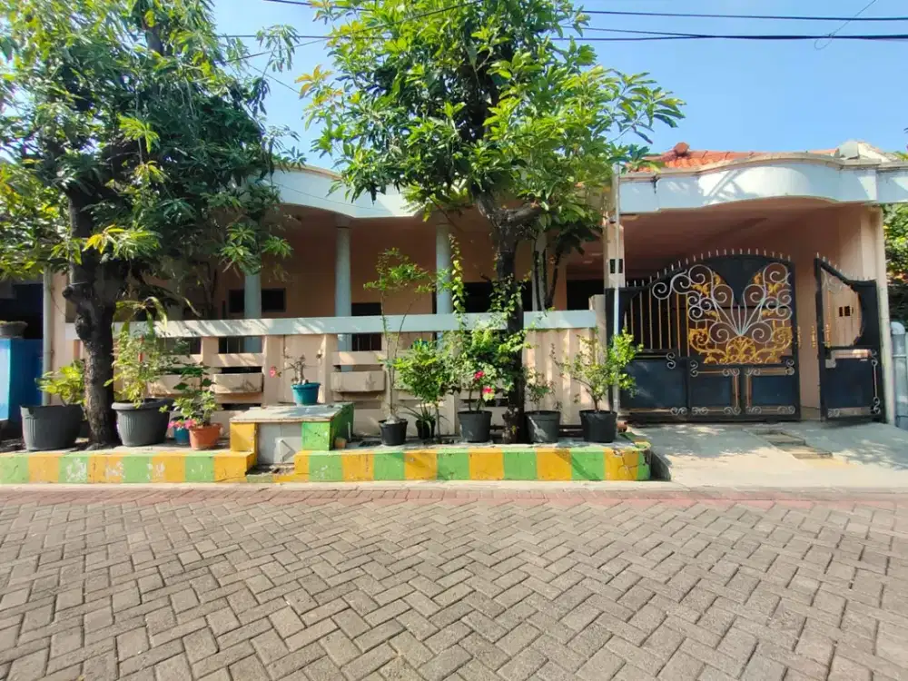DIJUAL CEPAT RUMAH 1.5 LT Perumahan Rungkut Barata Gang Terdepan Dekat Superindo Yakaya Rungkut