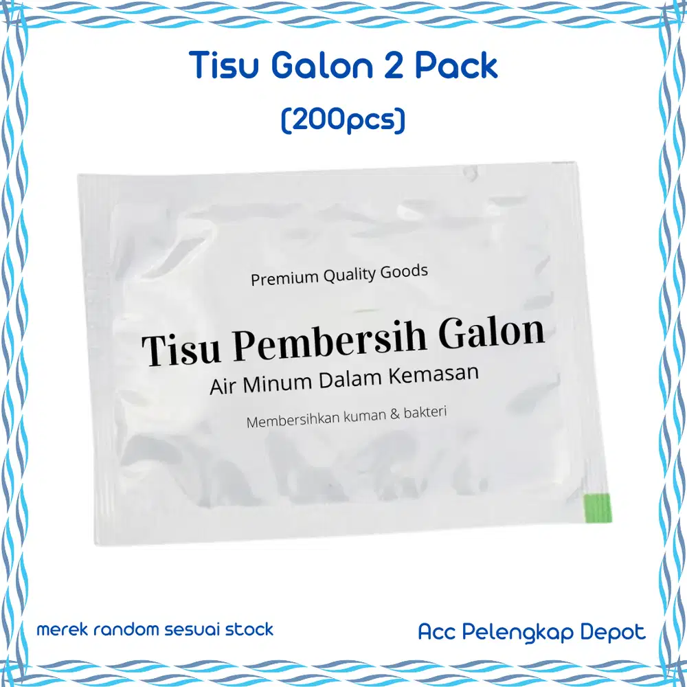 Tisu Galon / Tissue Galon Anti Bakteri Food Grade