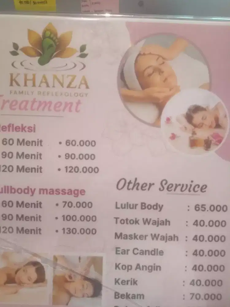 Dicari terapis refleksi pria & wanita berpengalaman