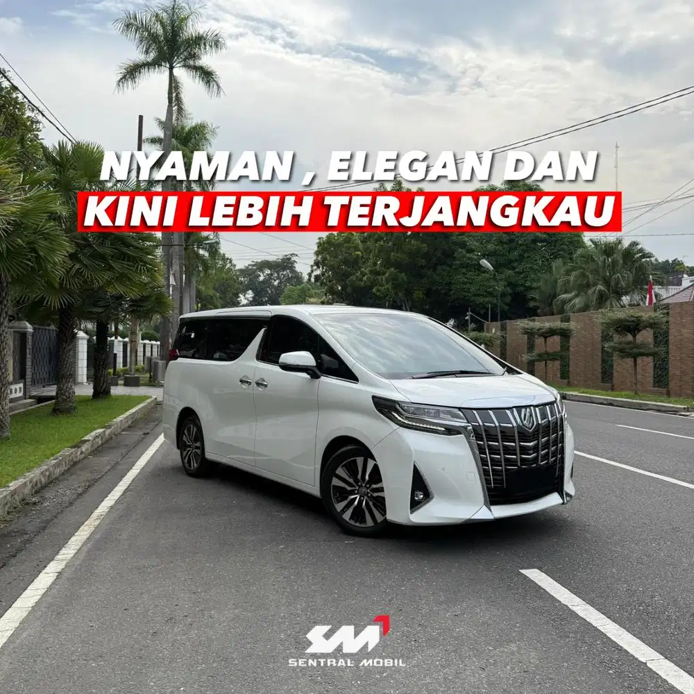 Toyota Alphard G Atpm Tss Putih 2021