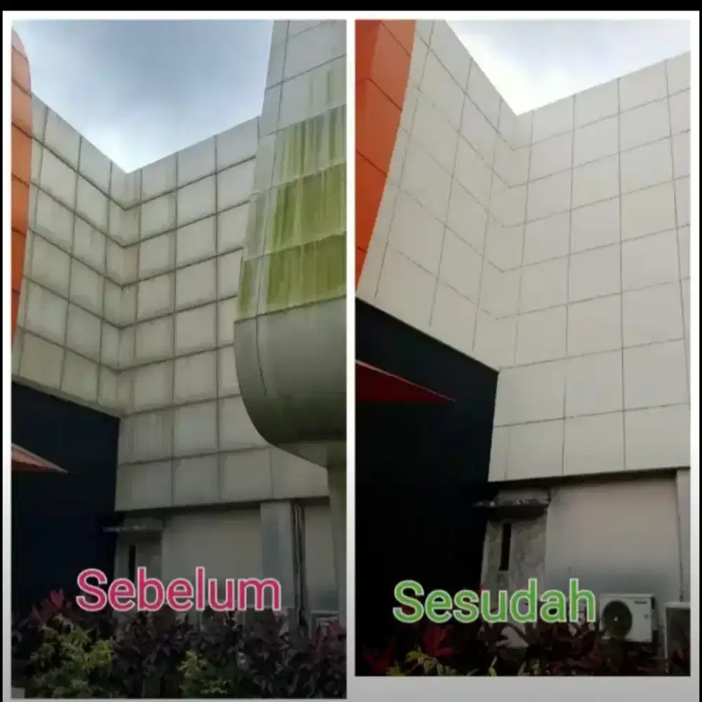 Cleaning Service Gedung Kios Kaca acp keramik karpet kamar mandi dll
