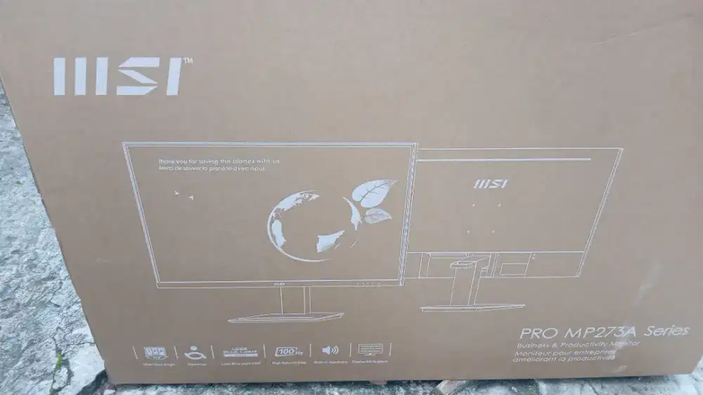 MONITOR MSI 27 INCHI 100HZ IPS