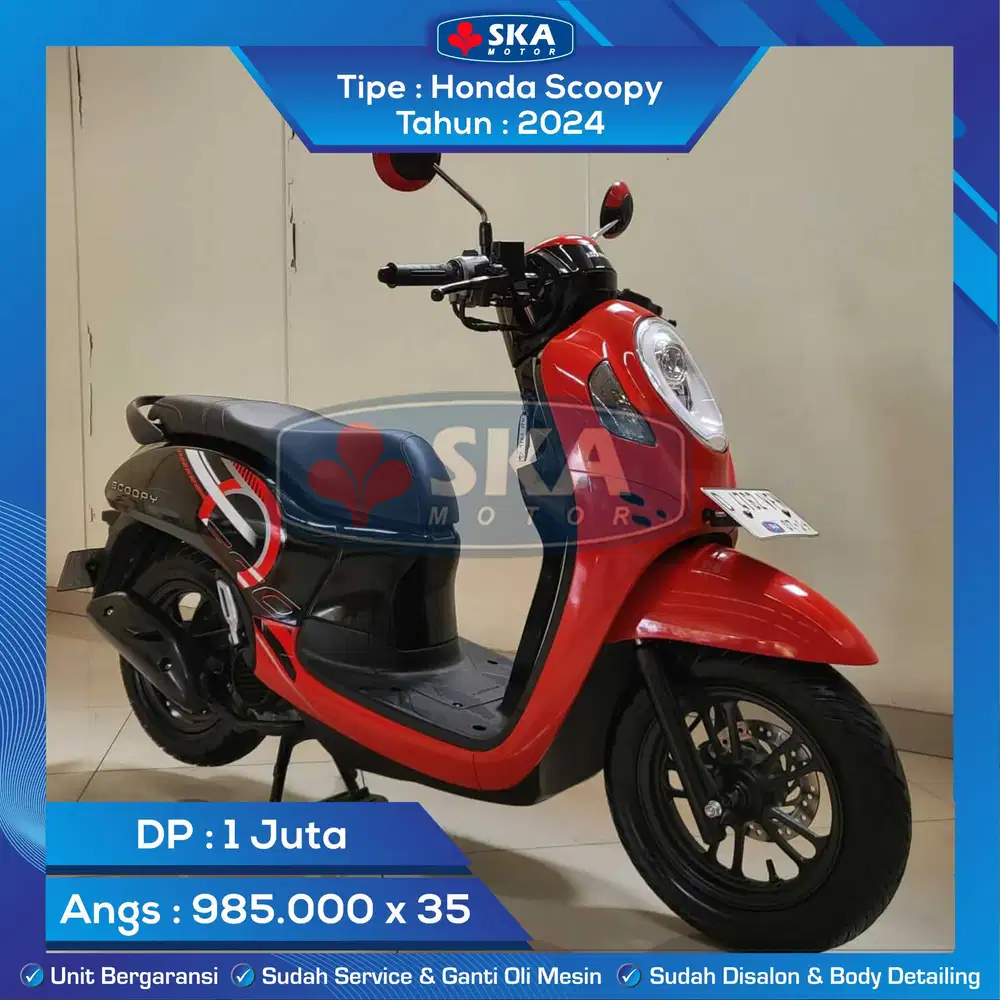 Honda Scoopy Tahun 2024