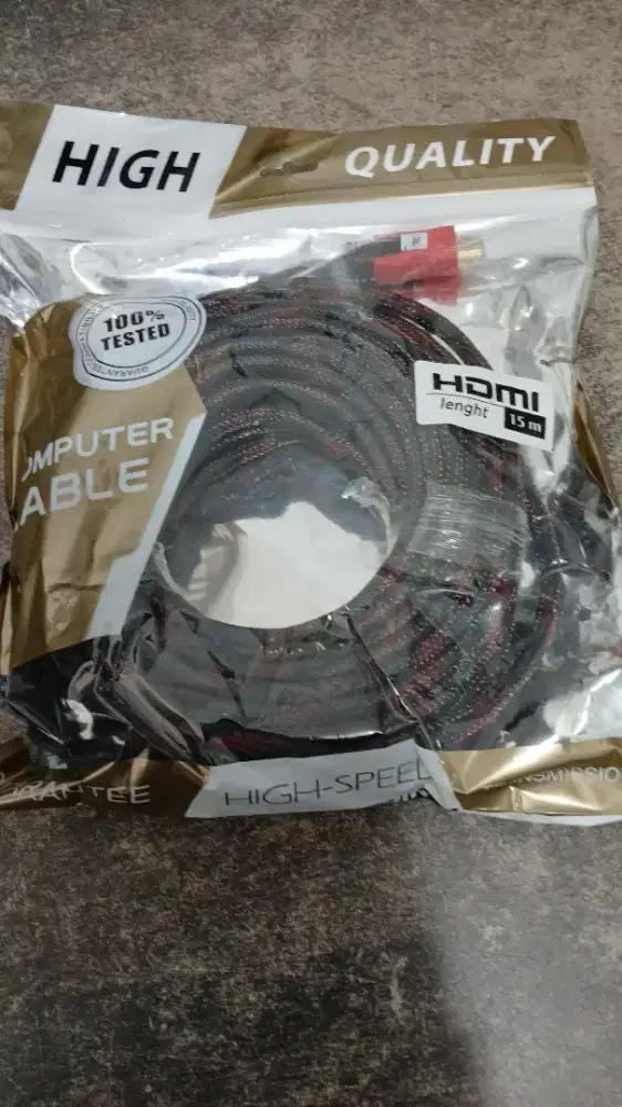 KABEL.HDMI TO HDMI JARING BIASA 15METER