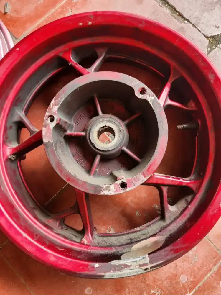 VLEG XMAX DEPAN BELAKANG SATU SET SECOND