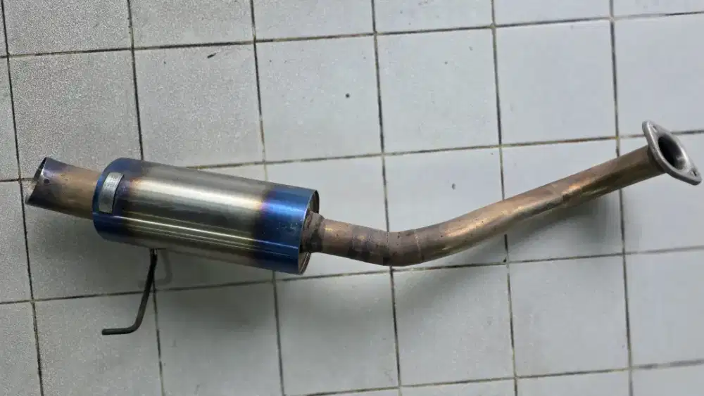 KNALPOT MUFFLER JS RACING MADE IN JAPAN