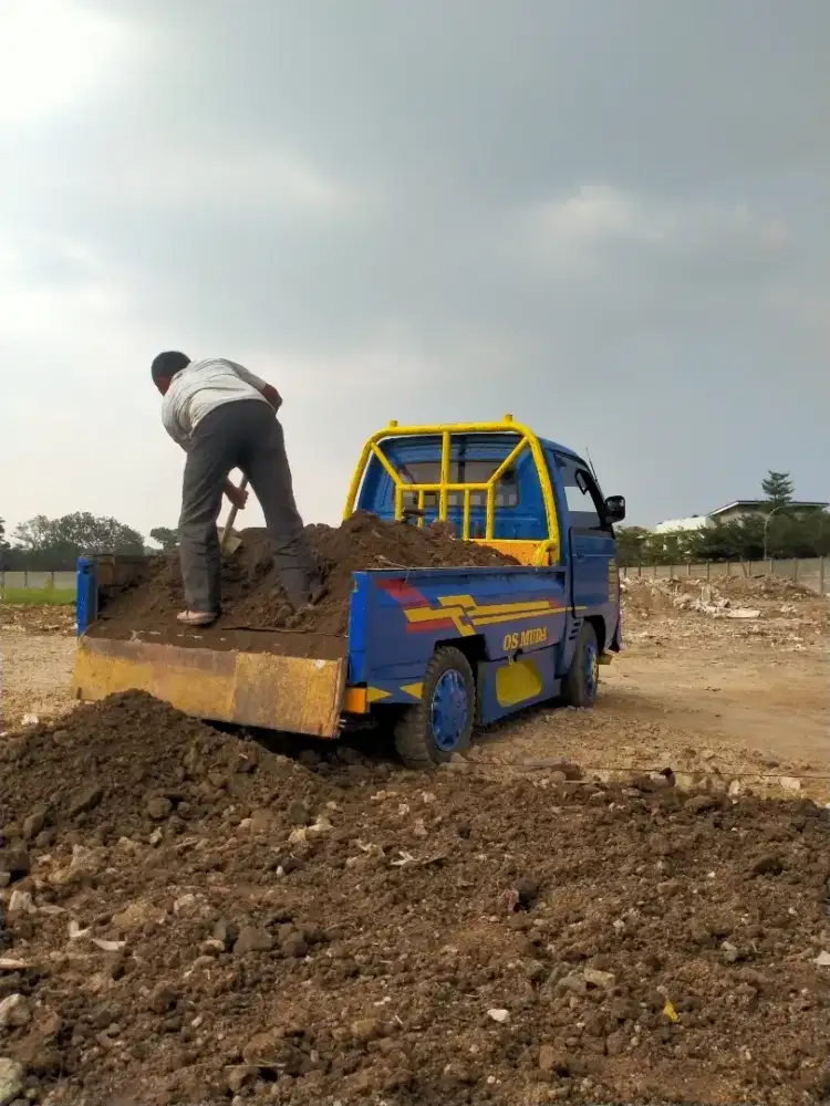 Jasa angkut & buang brangkal puing barangkal sampah daun prabotan dll