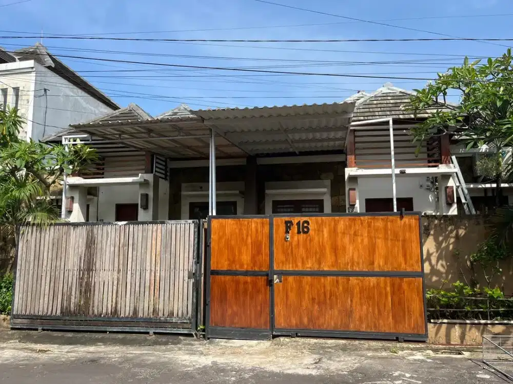 DIJUAL 1 BIDANG TANAH STRATEGIS TOTAL LUAS 105 M² DENGAN BANGUNAN - BADUNG