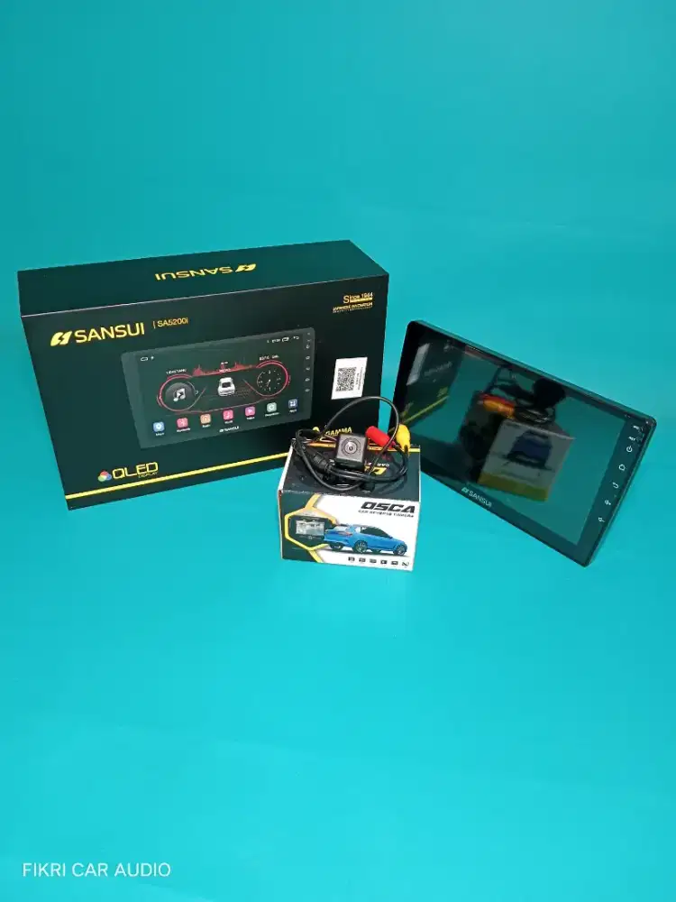 Head Unit Android SANSUI GAMMA SA-5200i 2/32 9 QLED & Camera Parkir