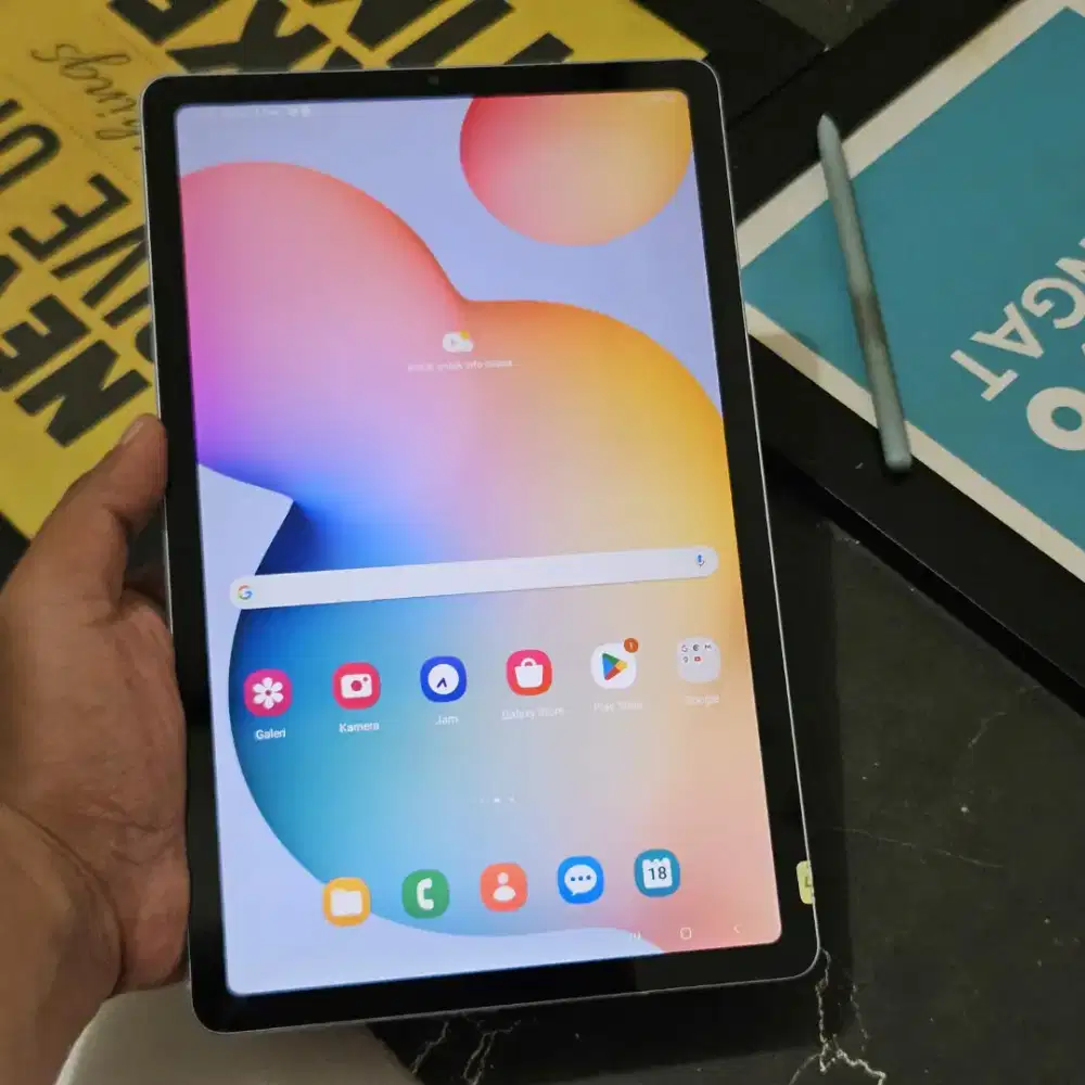 SAMSUNG GALAXY TAB S6 LITE S PEN 4/64 GB RESMI EX SEIN NO MINUS