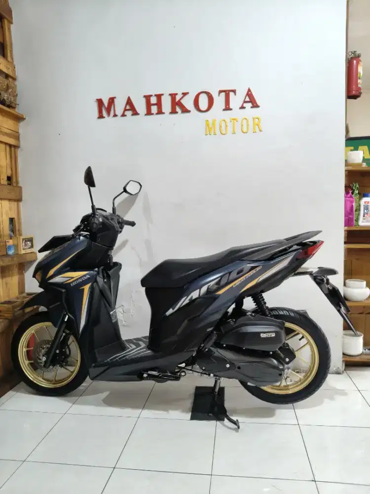 VARIO 125 CBS ISS BL 2022 KONDISI TERAWAT MESIN SEHAT SS LENGKAP