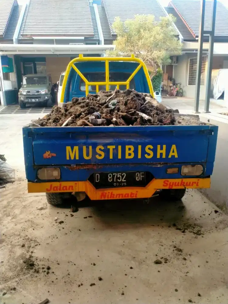 Jasa angkut & buang brangkal puing barangkal sampah daun prabotan dll