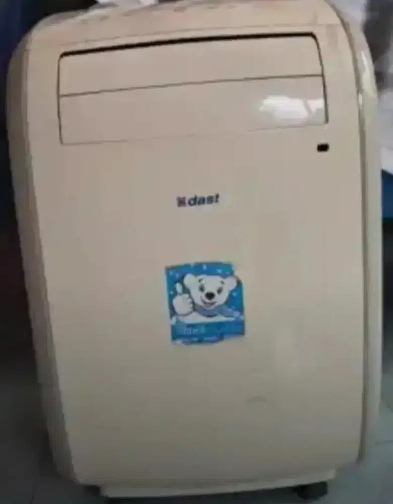 Ac portable 1pk dast normal super dingin praktis tinggal geser