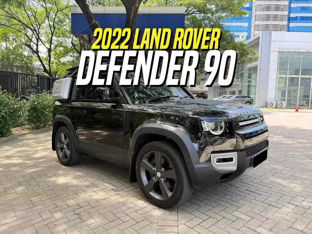 Land Rover Defender 90 P300 2022 NIK 2021 Black on Khaki Hitam 2 Door