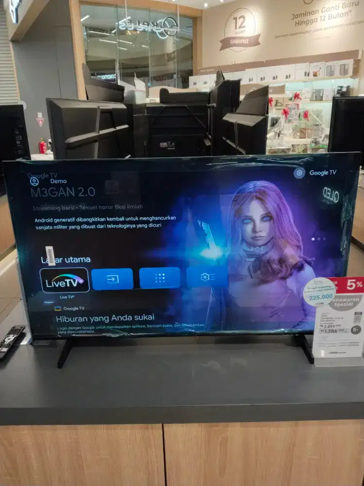 AQUA LED GOOGLE TV 4K 43