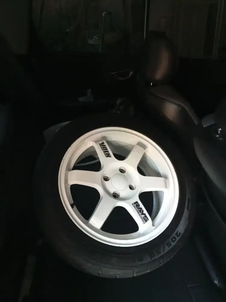 JUAL CEPAT VELG TE37 SET BAN