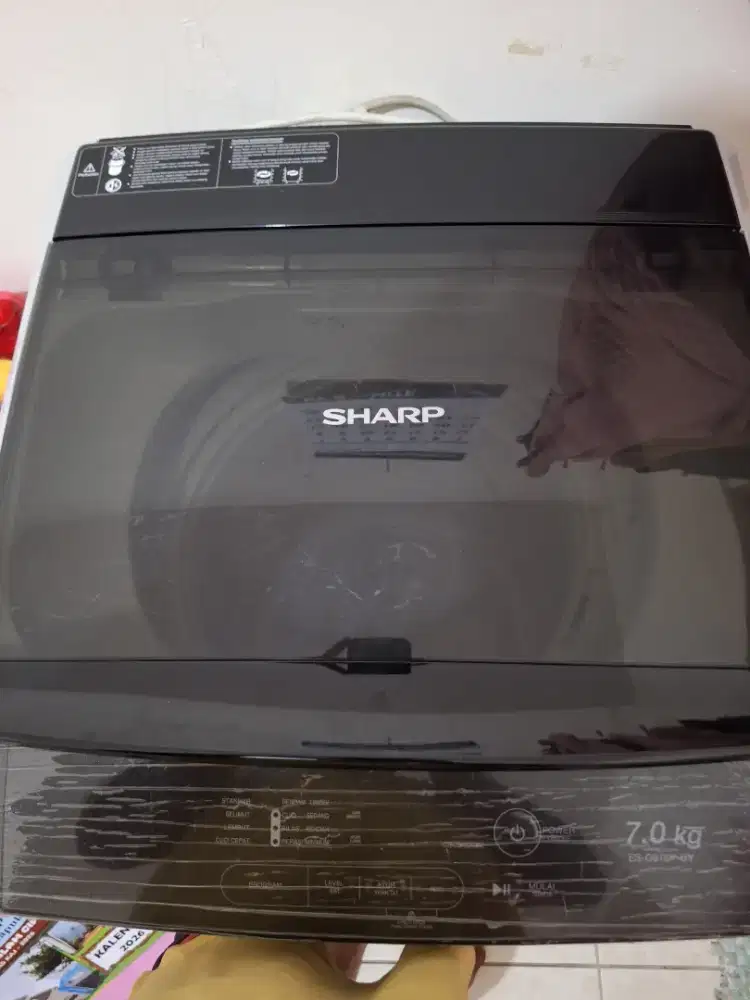 Di jual mesin cuci sharp 7.0 kg ES-G876P-GY