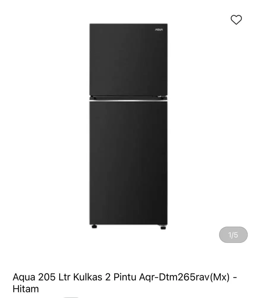 AQUA Kulkas 2 pintu bisa cicilan syarat ktp