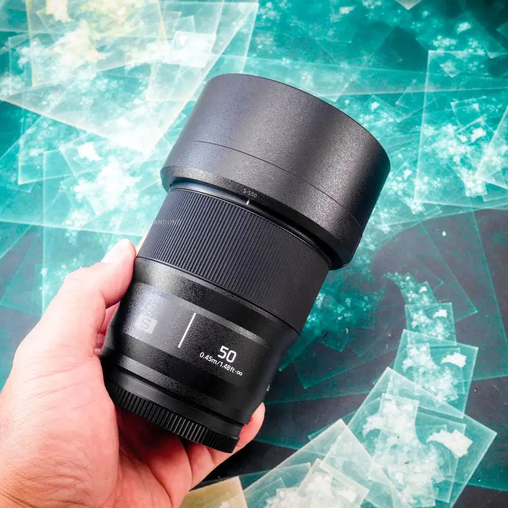 Panasonic Lumix S 50mm F1.8. Used. Like New. Murah Sekali