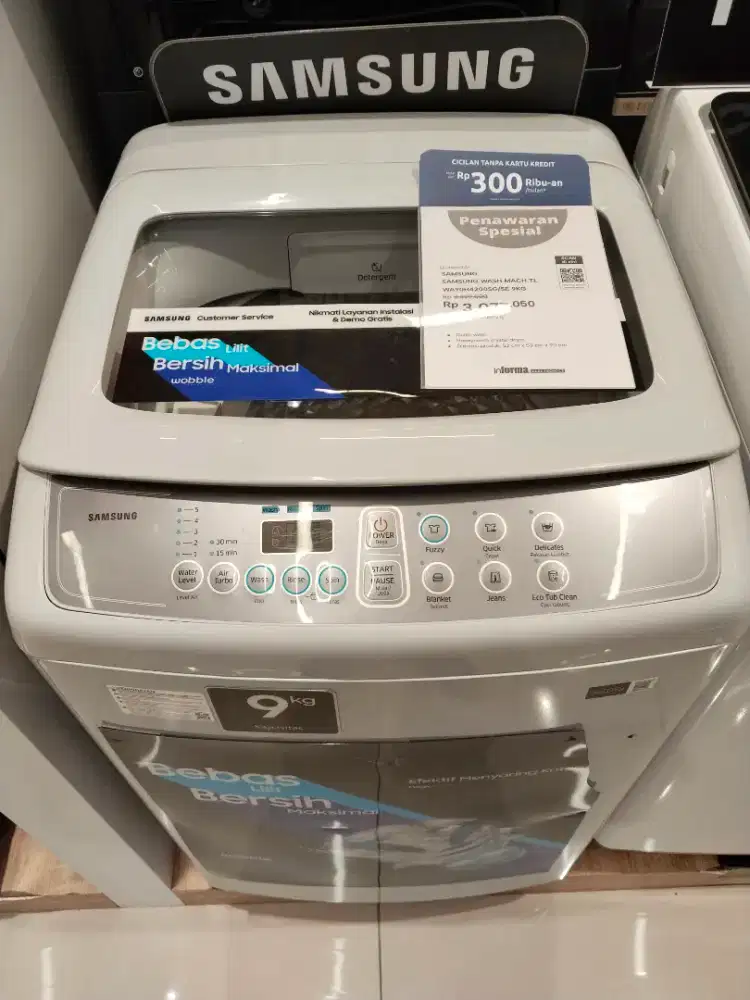 MESIN CUCI SAMSUNG TOP LOAD 9KG