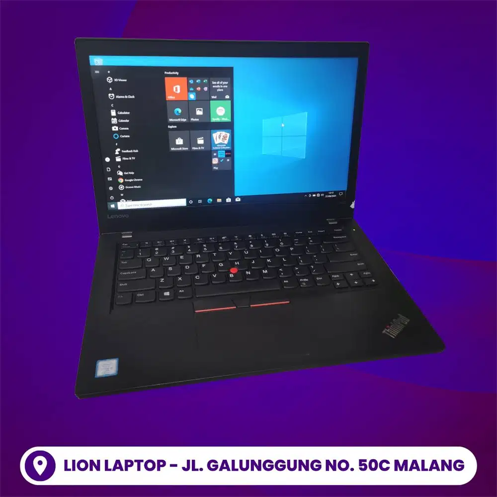 RAM 16GB Core i5 Gen7 SSD 256GB Lenovo Thinkpad T470 [19|12]