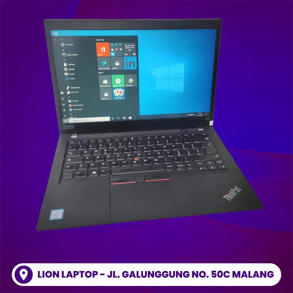 RAM 16GB i5 Gen 8 SSD 256GB Lenovo Thinkpad T490 [19|12]