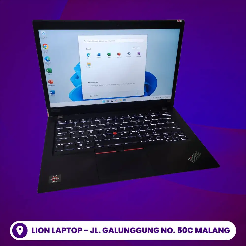 AMD Ryzen 7 PRO 4Ghz 16/256 VGA 2GB Lenovo Thinkpad T495s [19|12]