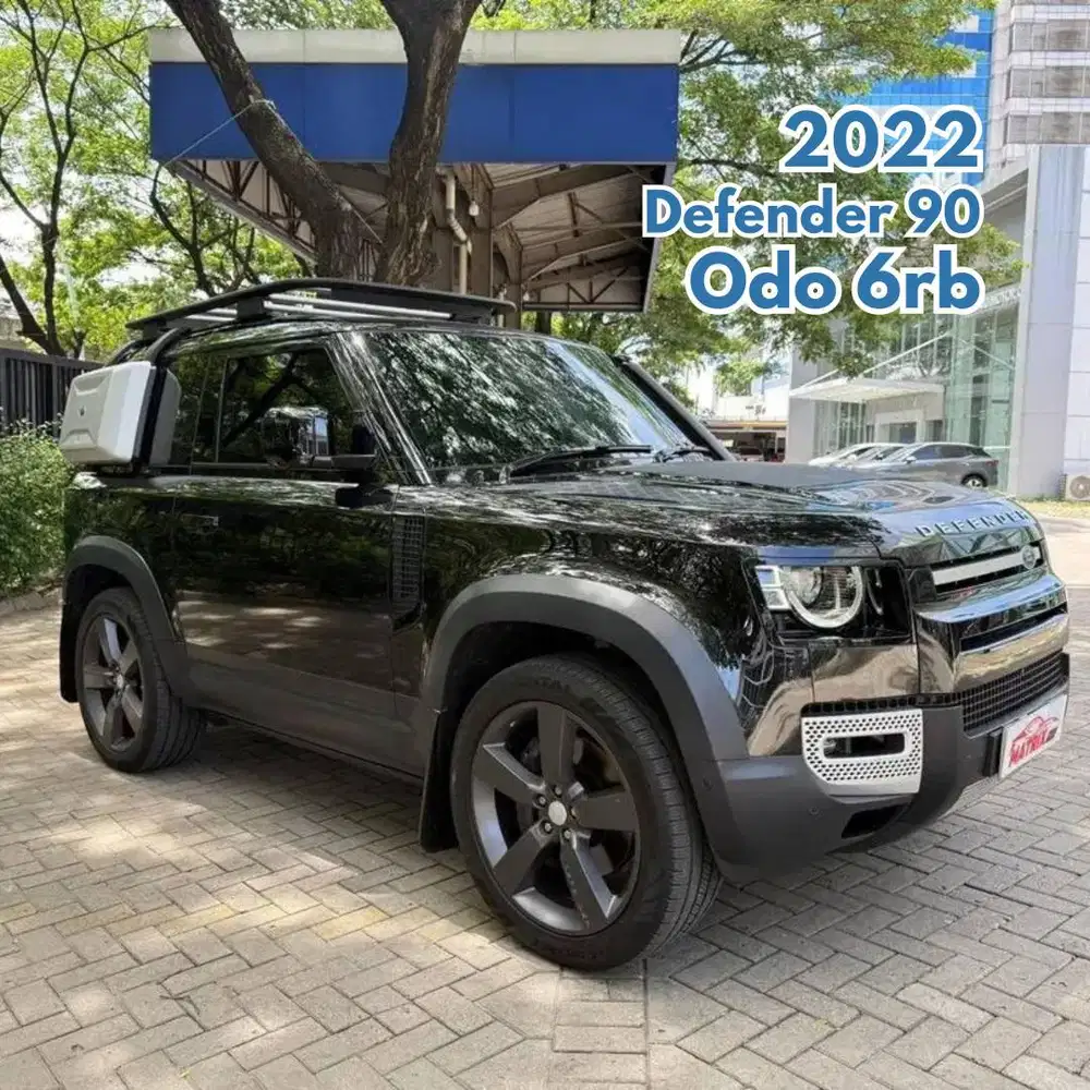 Land Rover Defender 90 P300 2022 NIK 2021 Black on Khaki Hitam  2 Door