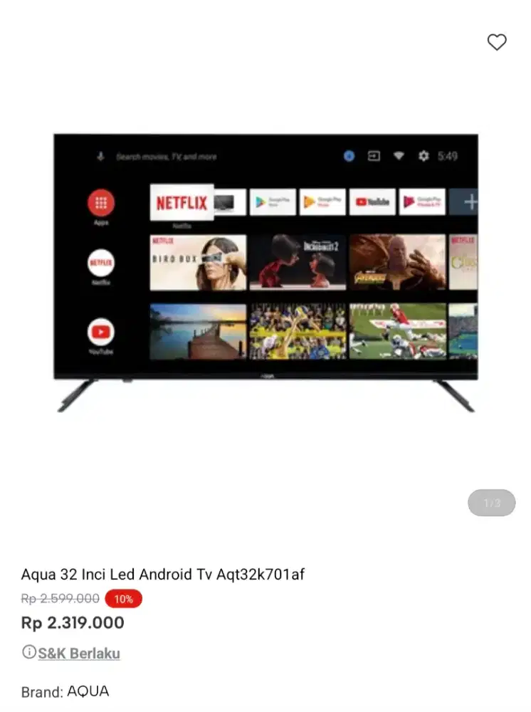 google tv promo 32 inch bisa cicilan syarat ktp tanpa dp