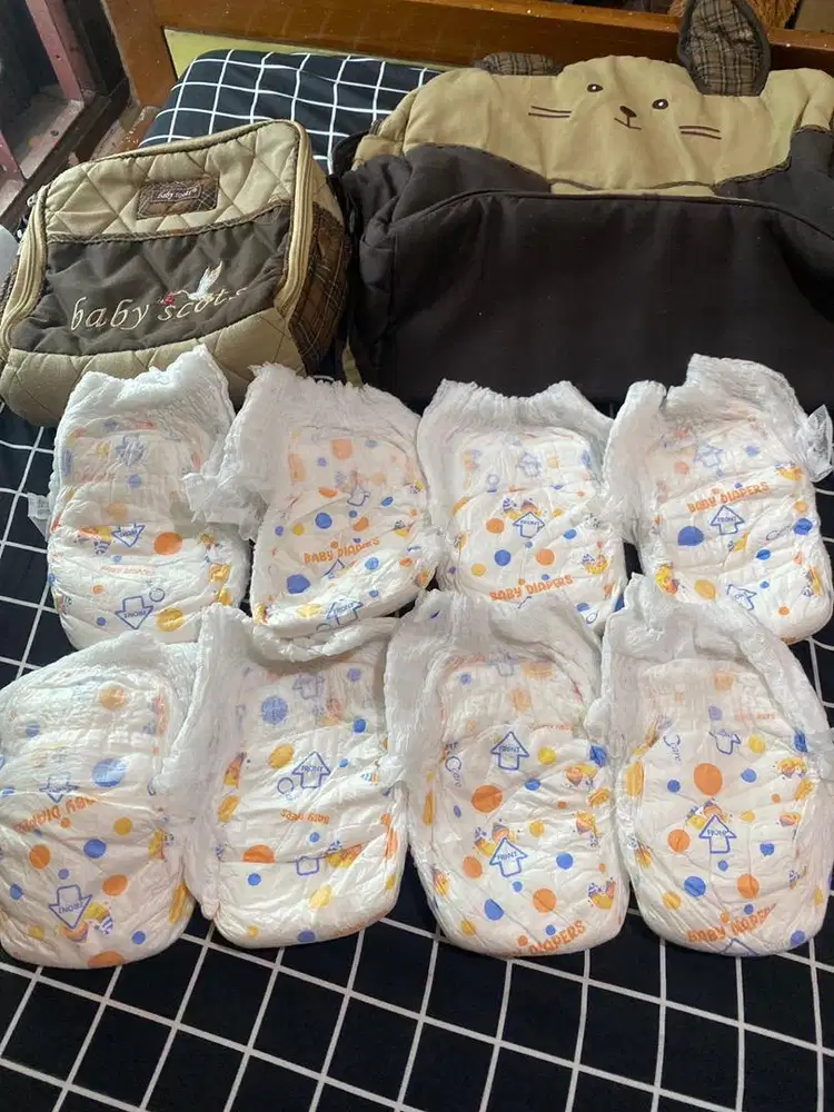 FREE (GRATIS) TAS BABY SCOTS DAN TAS MOM'S BABY