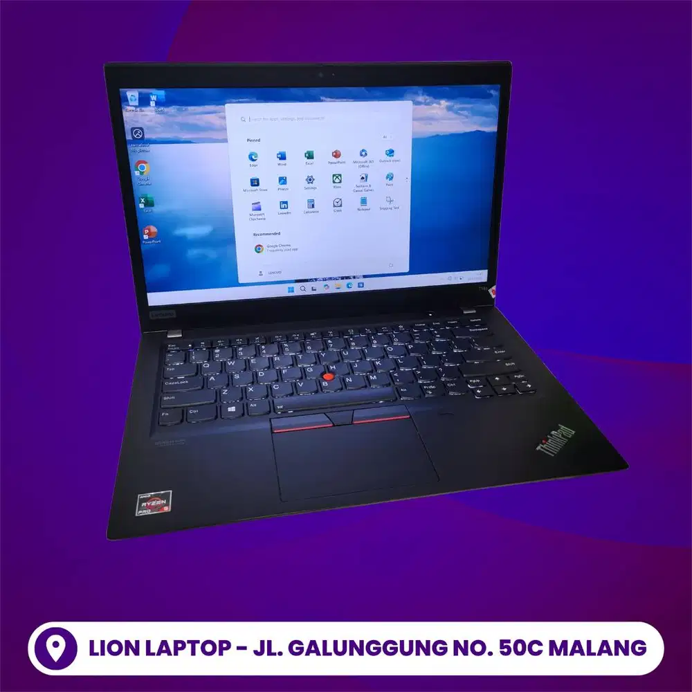 RAM 16GB Touchscreen Ryzen 5 Slim Lenovo Thinkpad T14s [19|12]