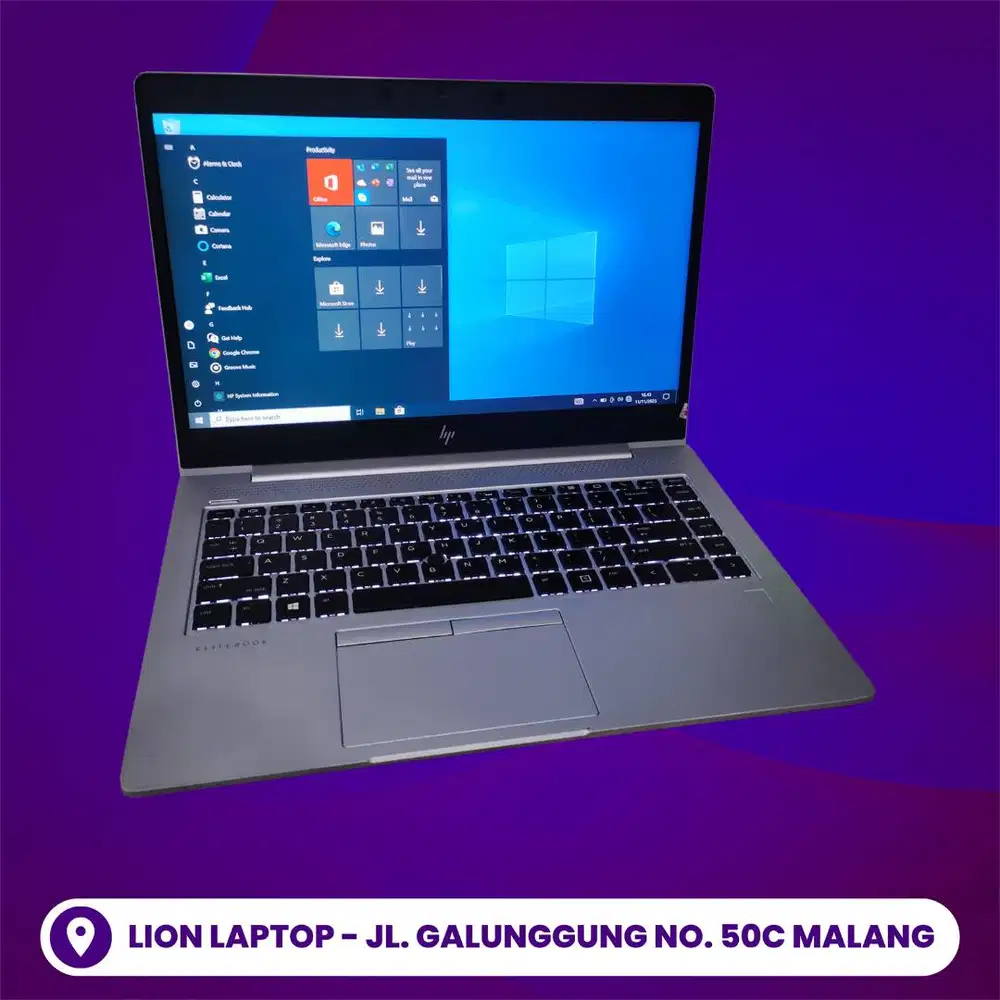 FUll Aluminium Body Core i7 gen 8 8/256 HP Elitebook 840 G6 [19|12]