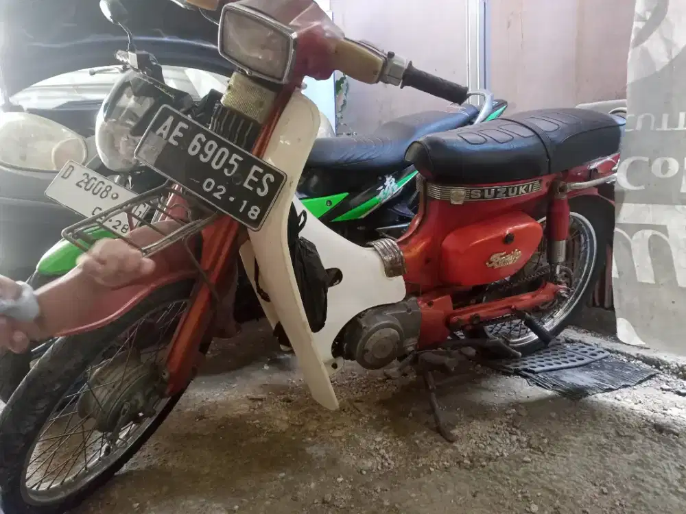 Suzuki FR80 tahun 1980 (AE) ss LKP mahar atau TT boleh