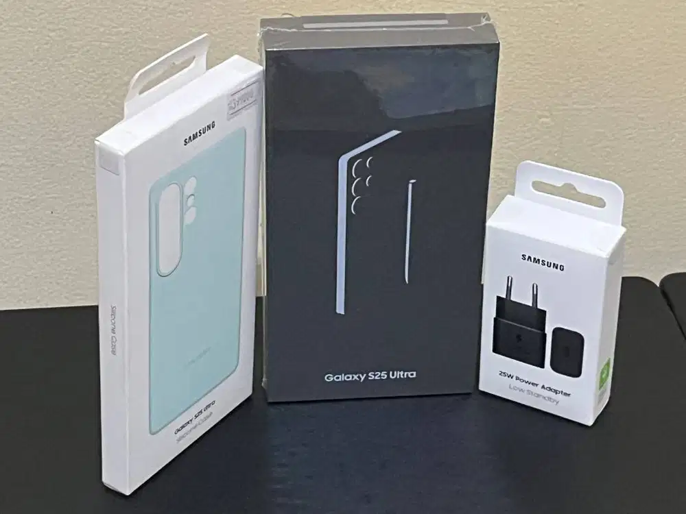 Samsung S25 Ultra 12/256 Titanium Gray BNIB Resmi SEIN