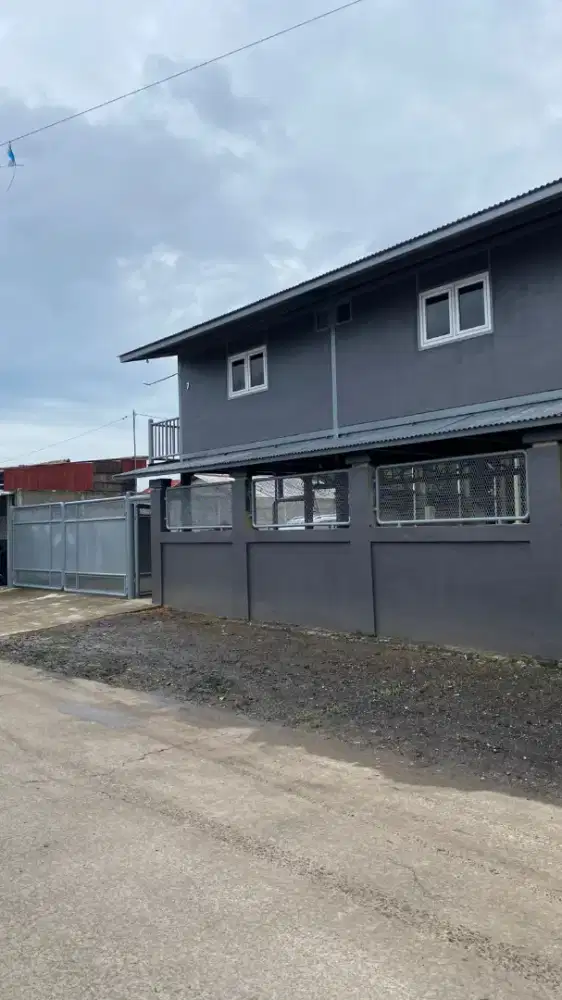 Dijual / Disewa Tanah + Gudang Pool Legok– SHM, Akses Kontainer