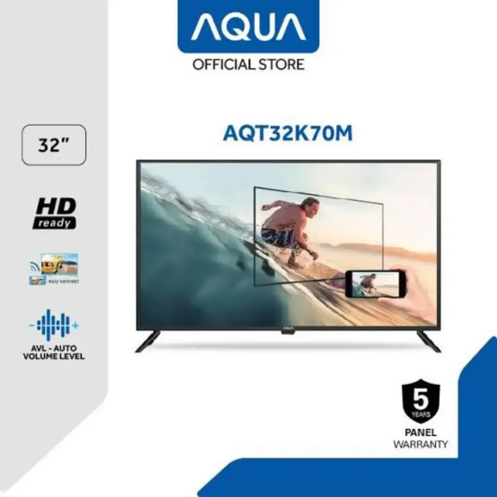 Aqua AQT32K70M 32 Inch Miracast TV 32K70M Digital di E-house28