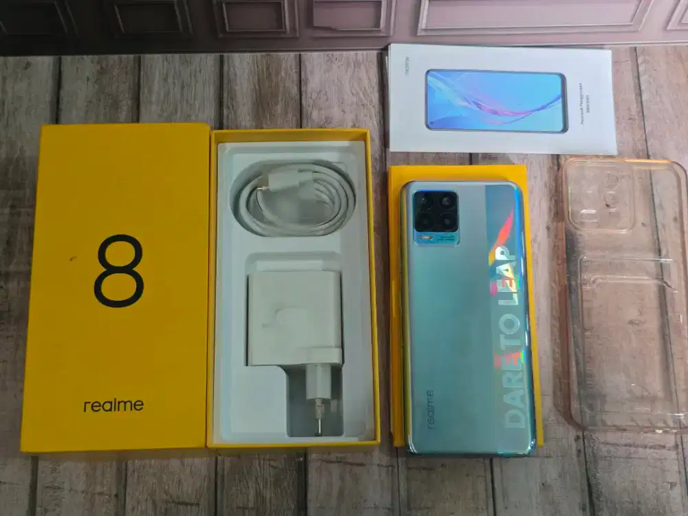 Realme 8 Ram 8+8GB/128GB Mulus95% Fullset Bisa TT