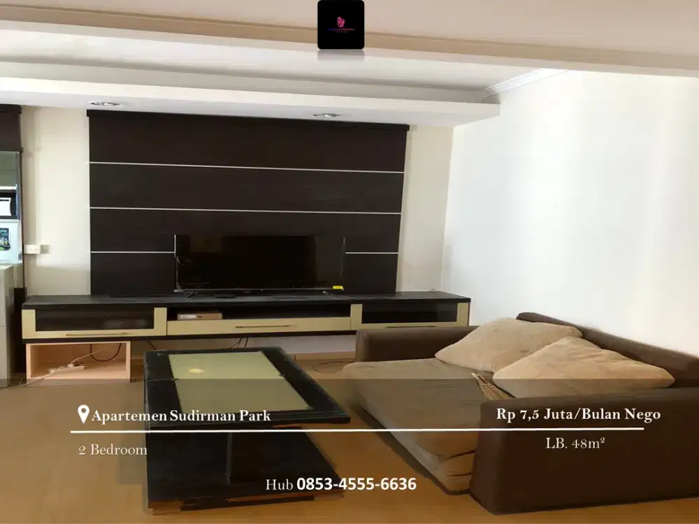 Disewakan Apartement Sudirman park HIgh Floor 2BR Full Furnished