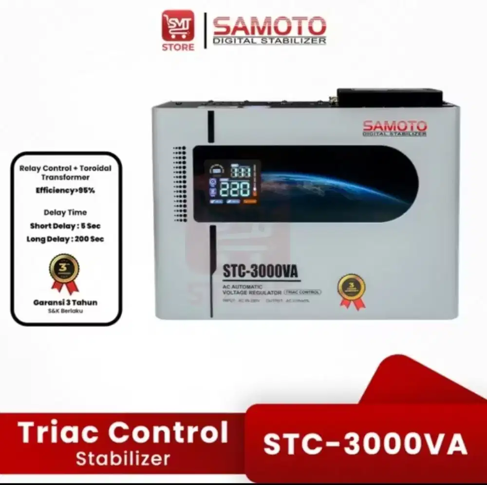 Stabilizer listrik 3000 samoto