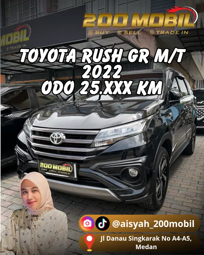 Toyota Rush GR M/T 2022 Bensin