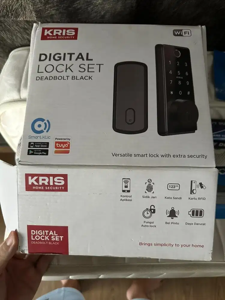 Kunci smart door lock krisbow BARU