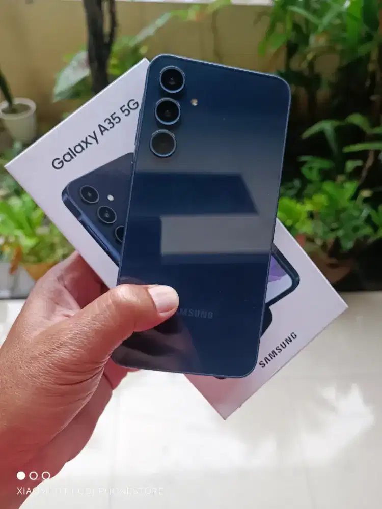 Samsung a35 5g 8/256 mulus 98% dan lengkap semua bawaan aslinya