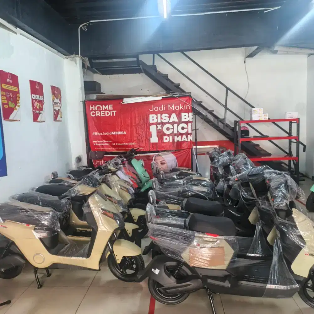 Jual sepeda listrik & motor listrik