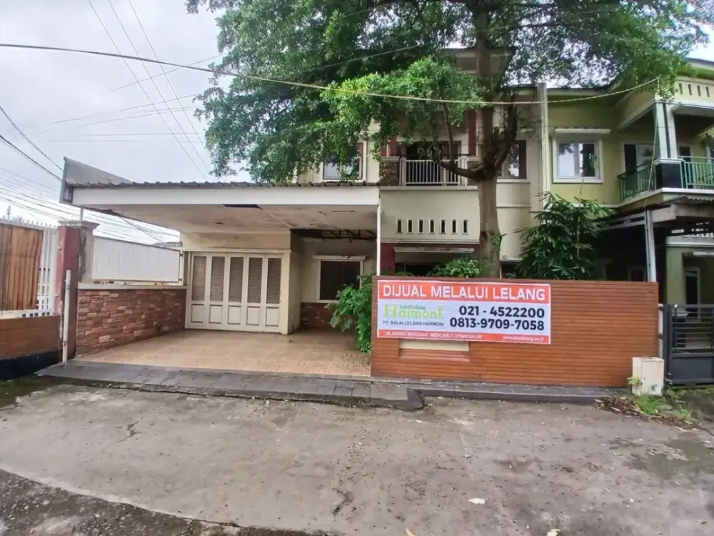 DIJUAL RUMAH HOOK PONDOK SEJAHTERA SULTAN MANSYUR PALEMBANG